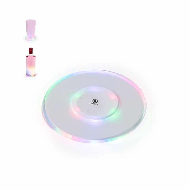 Sottobicchieri con luci led - cod. MK20630
