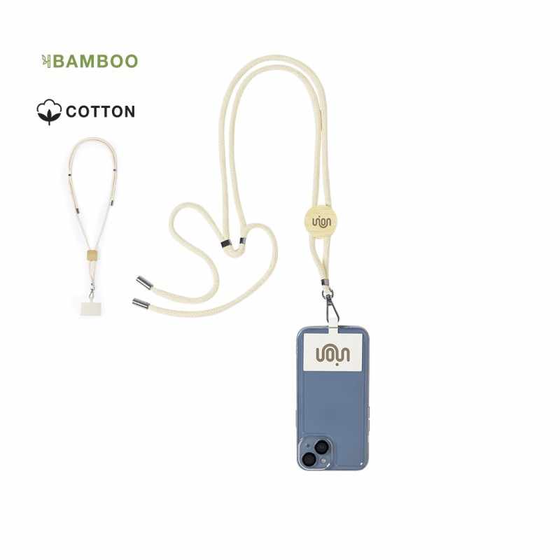 Lanyard con aggancio per smartphone - cod. MK20746