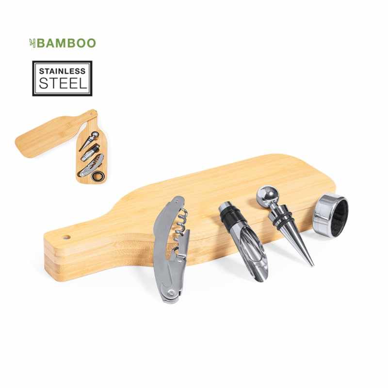 Set Vino con logo - cod. MK20786