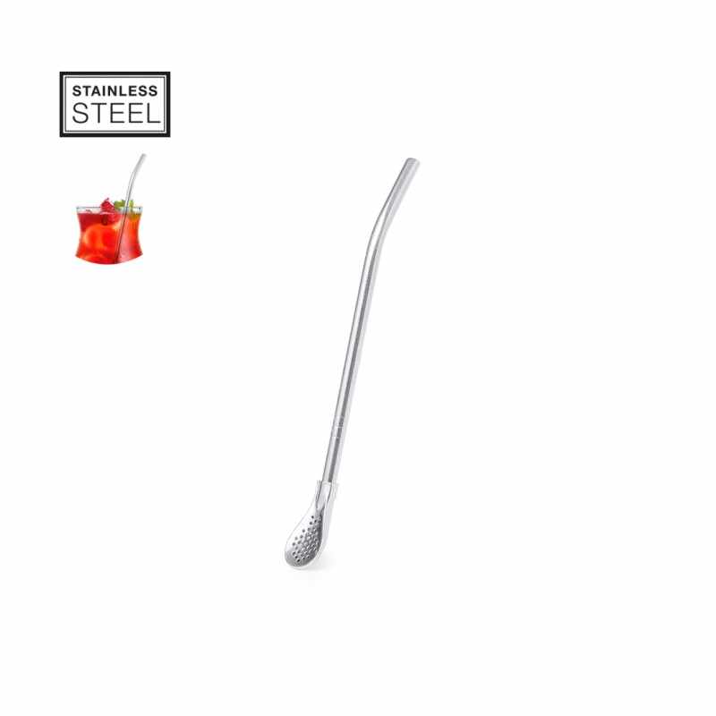 Agitatore cocktail con cannuccia - cod. MK20798