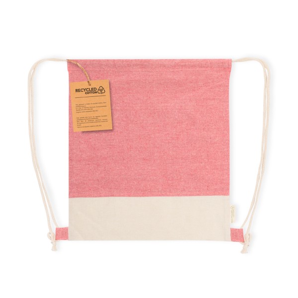 Zaino in cotone personalizzabile - cod. MK20907