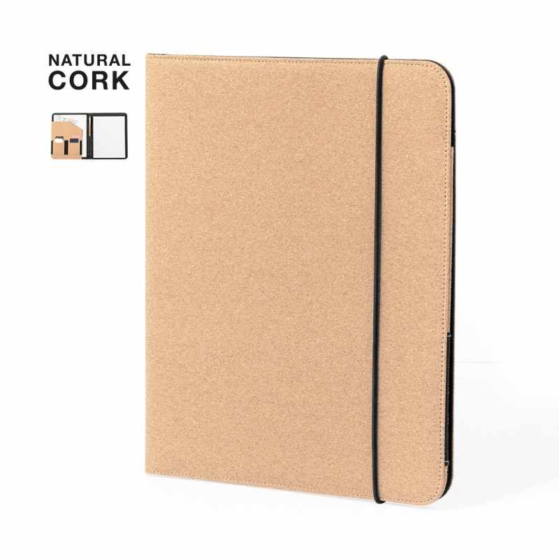 Cartellina in sughero portadocumenti - cod. MK20917