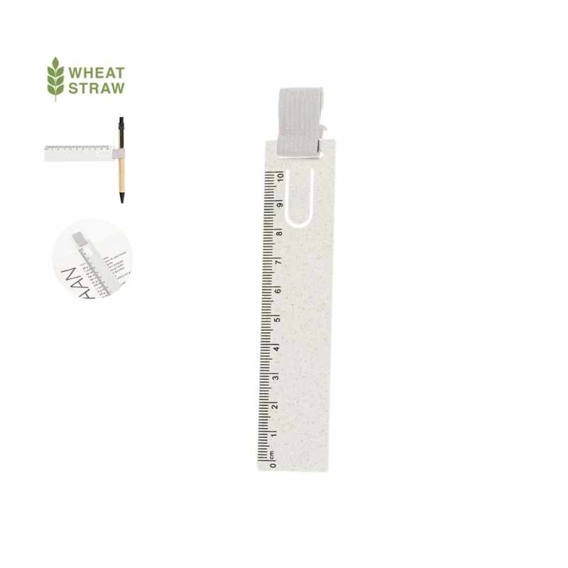 Righello da 10 cm con segnapagine - cod. MK20918