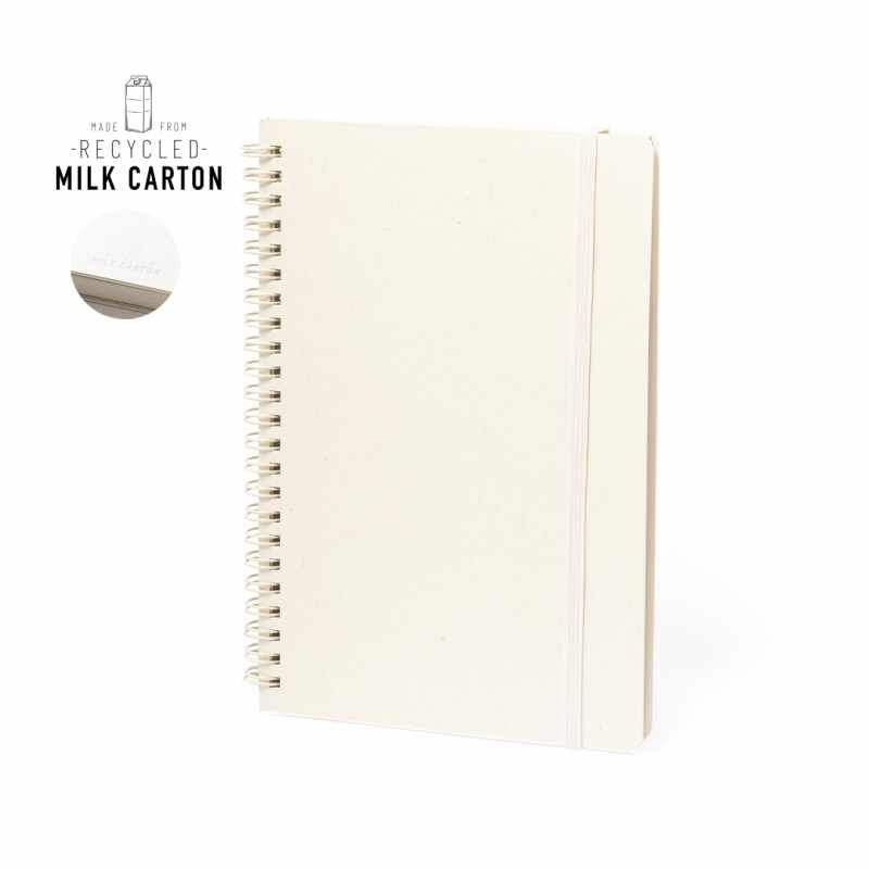 Taccuino con scritte serigrafate - cod. MK20938