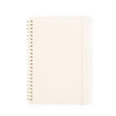 Taccuino con scritte serigrafate