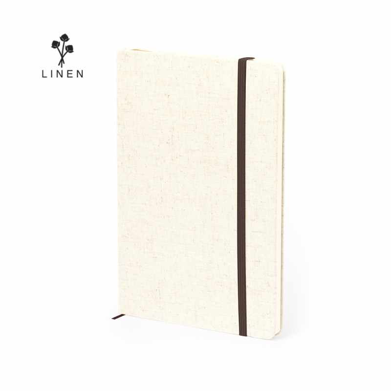 Block Notes da 80 fogli lisci in colore naturale - cod. MK20945