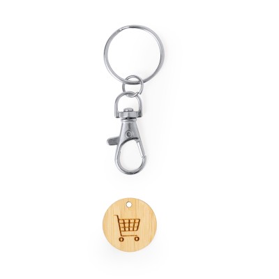 Portachiavi Gettone personalizzato - cod. MK21002