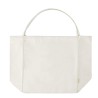 Borsa in cotone con soffietto f.to 37x39x18 cm.