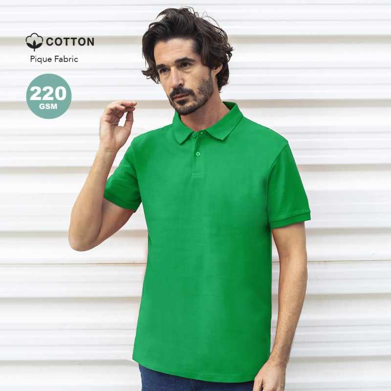 Polo uomo mezza manica personalizzata - cod. MK21143