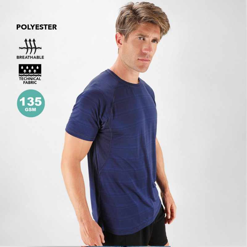 T-Shirt traspiranti con scritte stampate - cod. MK21155