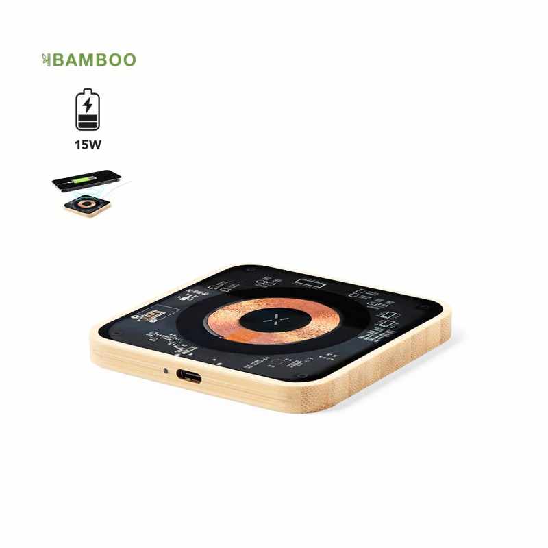 Caricatore wireless con logo - cod. MK21194