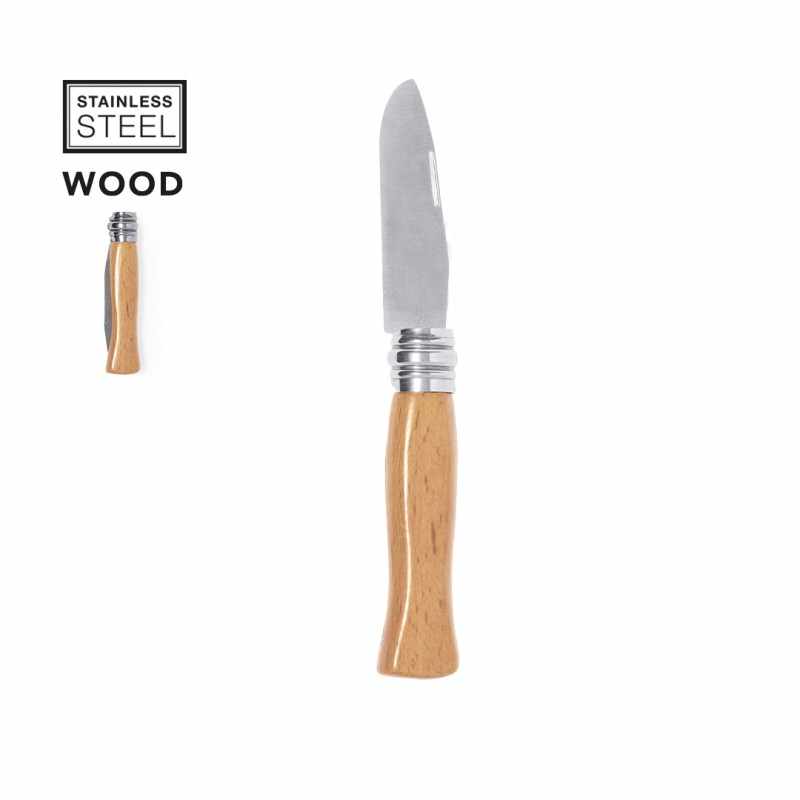 Coltellino con lama a lancia da serigrafare - cod. MK21229