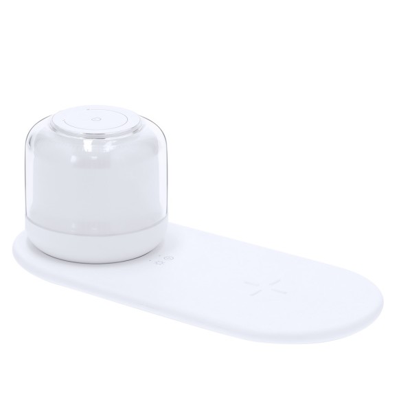 Lampada con Caricatore wireless da personalizzare - cod. MK21357