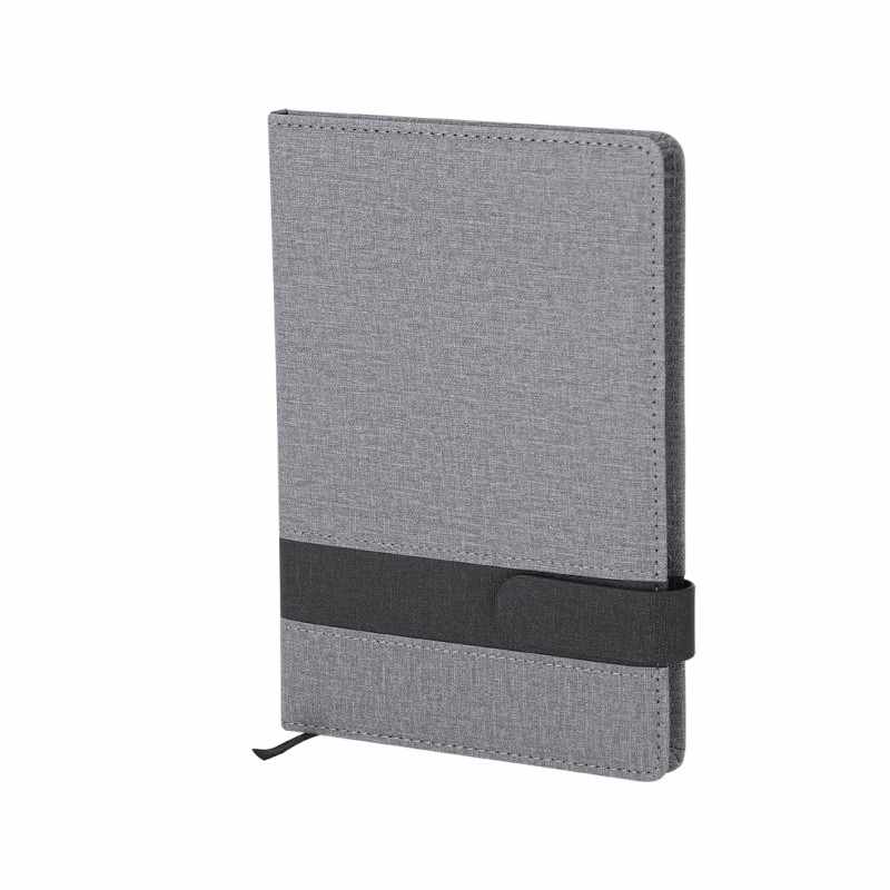 Block Notes con chiusura magnetica e 80 fogli color crema - cod. MK21394