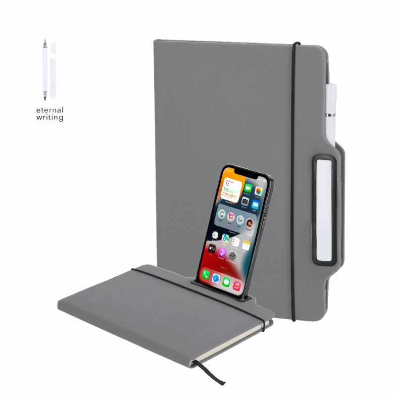 Block Notes con Supporto per smartphone - cod. MK21406