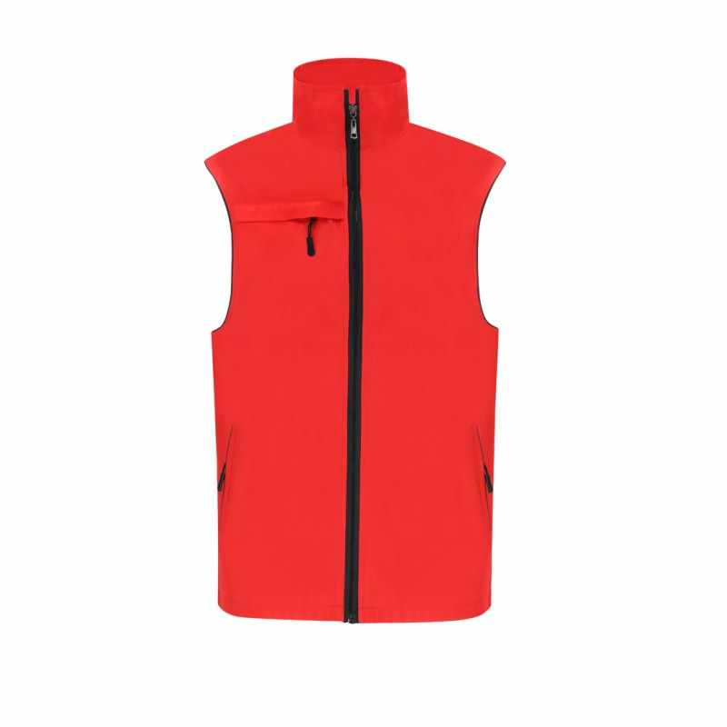 Gilet con logo e scritte - cod. MK21416