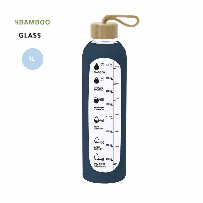 Borraccia in vetro da 1L - cod. MK21554