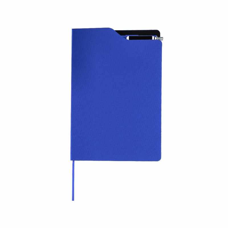 Block Notes da 80 pagine di colore crema a righe con penna - cod. MK21658