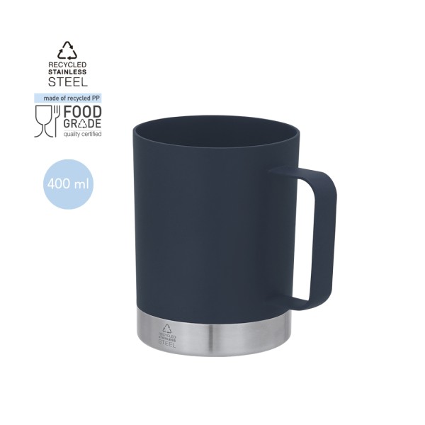 Tazza in acciaio personalizzata - cod. MK21703