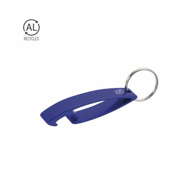 Portachiavi con Apribottiglia in alluminio - cod. MK21756