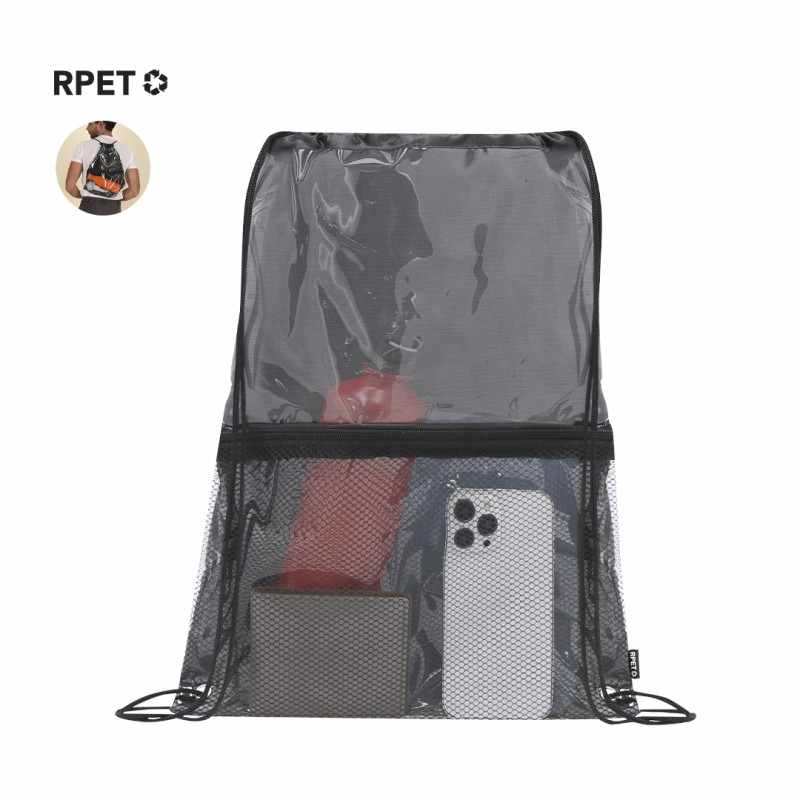 Zaini da serigrafare con scritte f.to 35.5x44.5 cm. - cod. MK21782