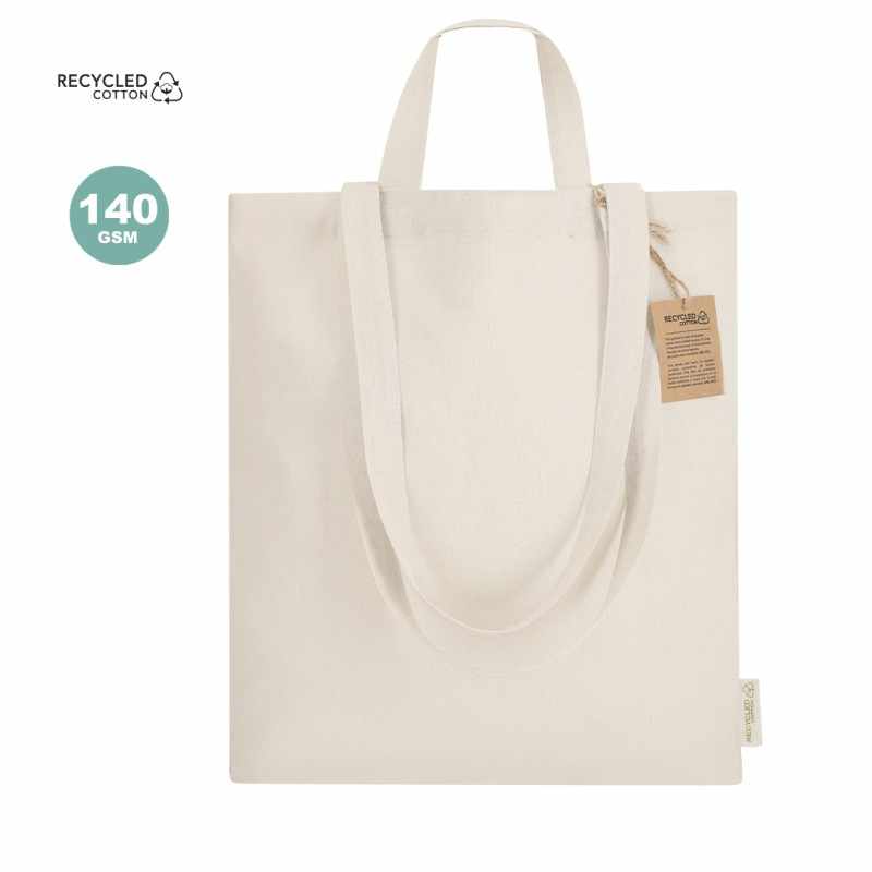 Borsa in cotone con doppio manico f.to 37x41 cm. - cod. MK21802
