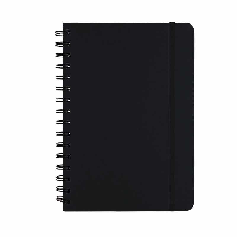 Taccuino da personalizzare con 80 fogli color crema a righe - cod. MK21903