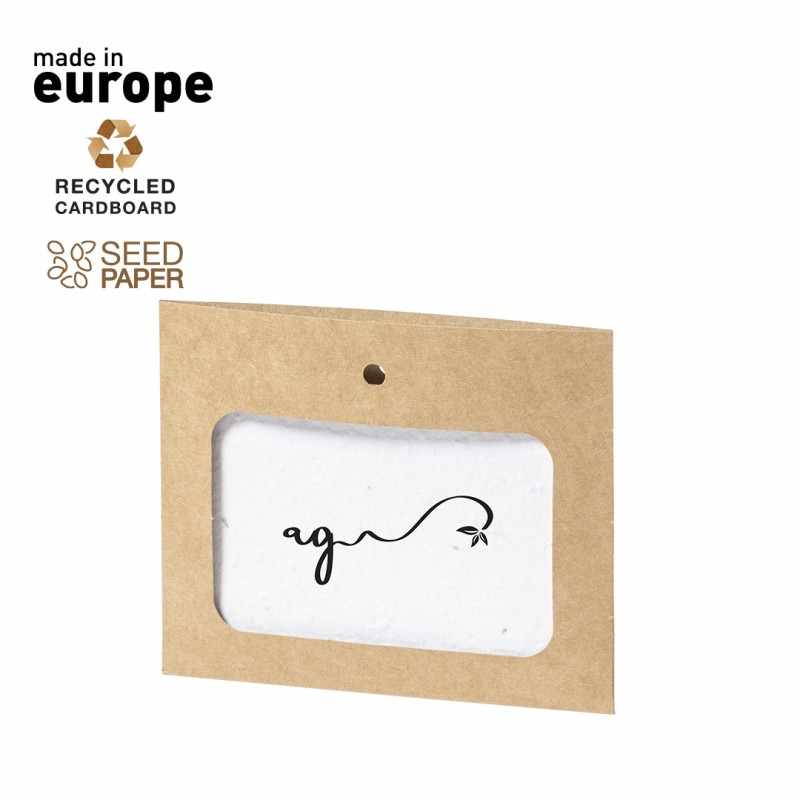 Portabadge di Semi con logo - cod. MK2643