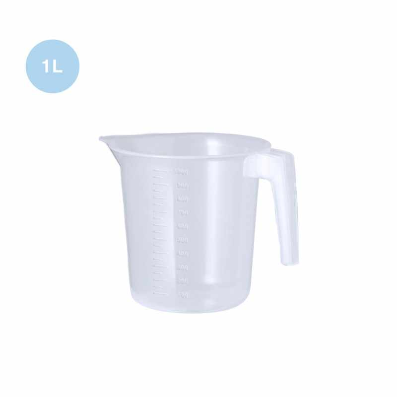 Caraffa con scritte graduata da 1 L. - cod. MK2745