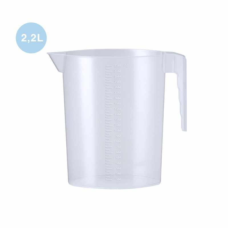 Caraffa con logo e scritte da 2.2 L. - cod. MK2746