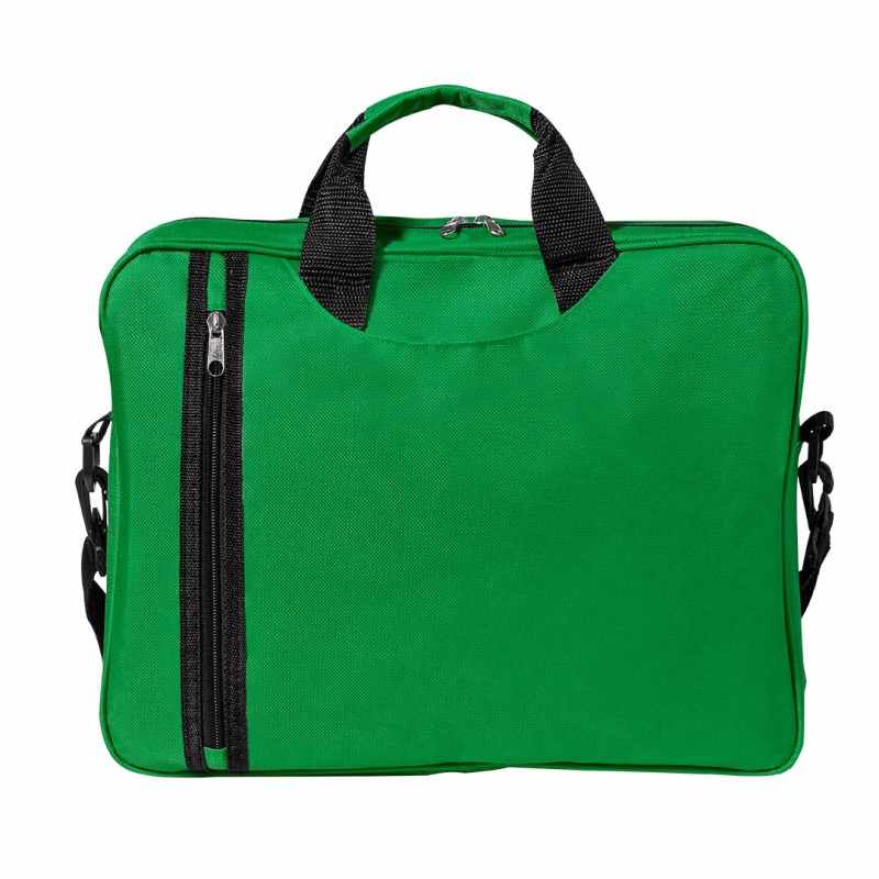 Borsa con cerniera per documenti con logo - cod. MK3477