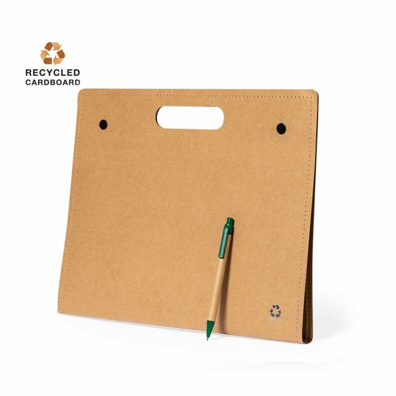 Cartellina ecologica personalizzabile con scritte - cod. MK3640