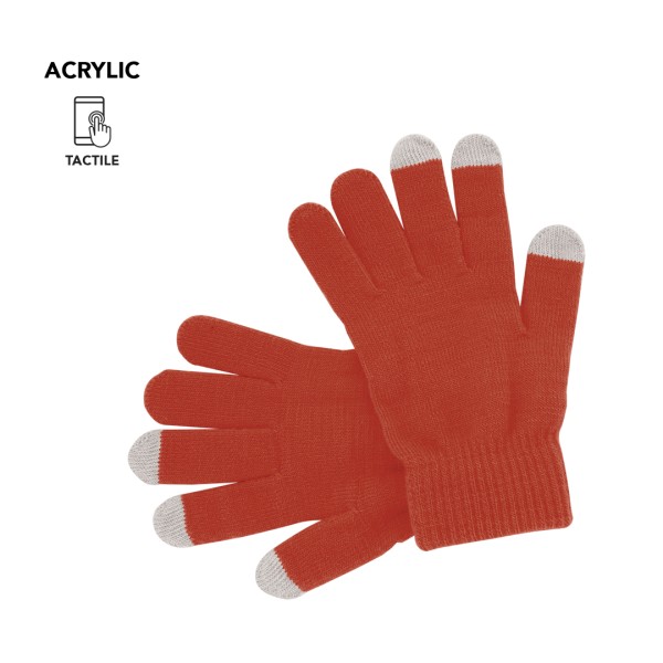 Guanti Touch con stampa logo - cod. MK4010