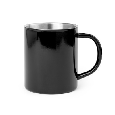Tazza in acciaio con logo - cod. MK4656
