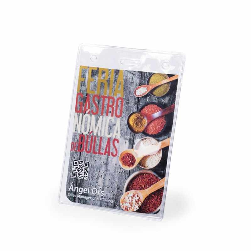 Badge con stampa logo - cod. MK4826