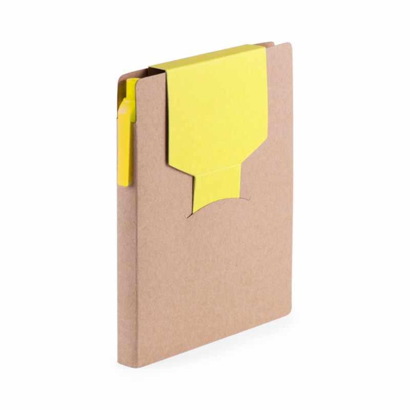 Blocco di post-it con penna coordinata - cod. MK4887