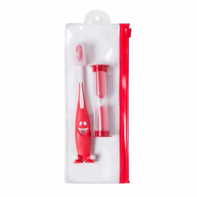 Spazzolino da denti con logo e clessidra - cod. MK5032