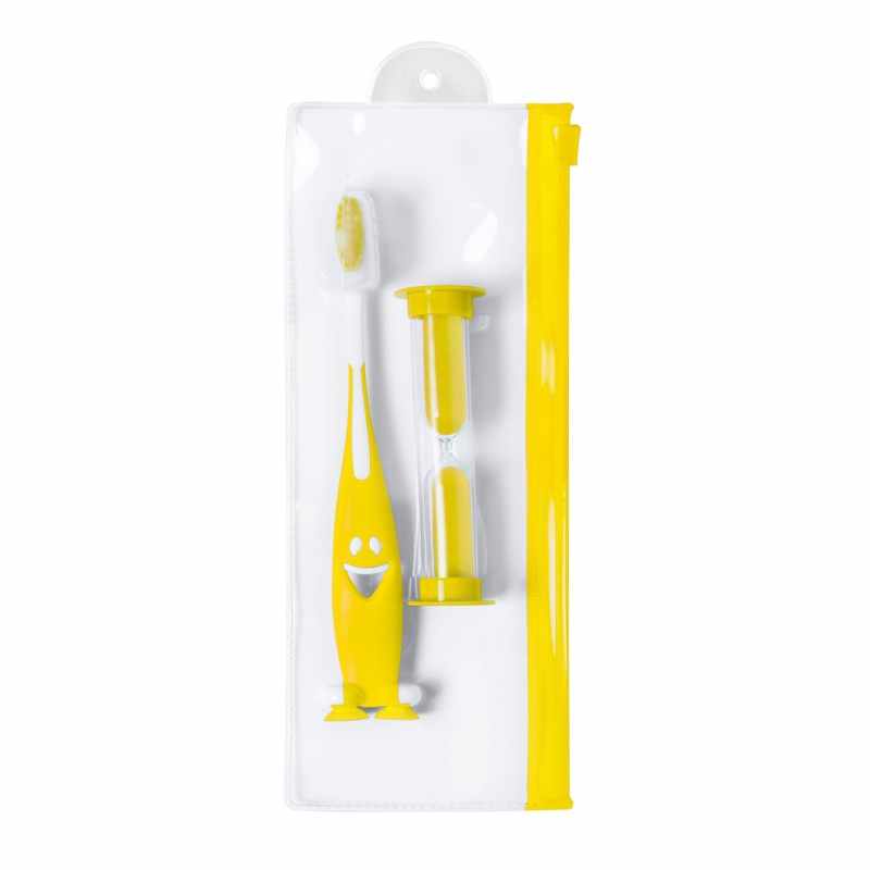 Spazzolino da denti con logo e clessidra - cod. MK5032