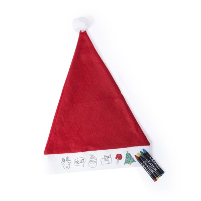 Cappello Babbo Natale Bimbo - cod. MK5598 Cappello Babbo Natale Bimbo - cod. MK5598