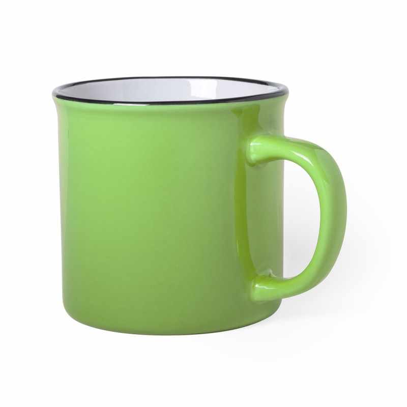 Tazza in ceramica da 300 ml con design vintage - cod. MK5685