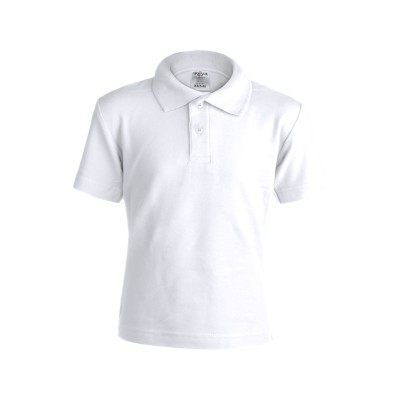 Polo Bimbo Bianco "keya" - cod. MK5875 Polo Bimbo Bianco "keya" - cod. MK5875