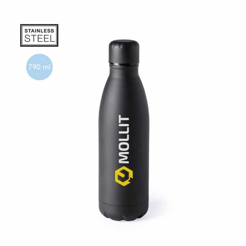 Borraccia in acciaio inox da 790 ml da serigrafare - cod. MK6163