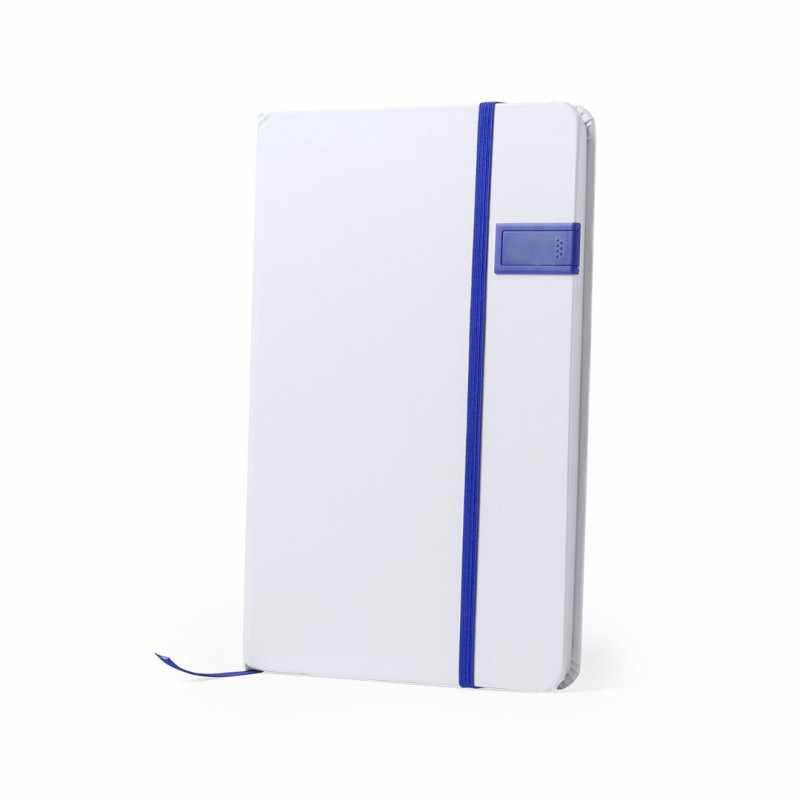 Block Notes con chiavetta USB da 16 GB e 100 fogli a righe - cod. MK6201