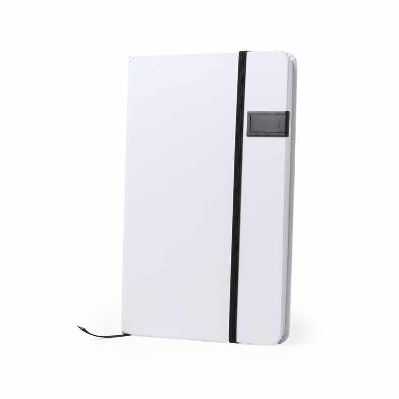 Block Notes con chiavetta USB da 16 GB e 100 fogli a righe - cod. MK6201