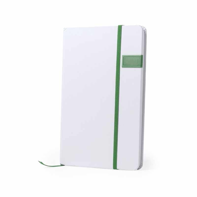 Block Notes con chiavetta USB da 16 GB e 100 fogli a righe - cod. MK6201
