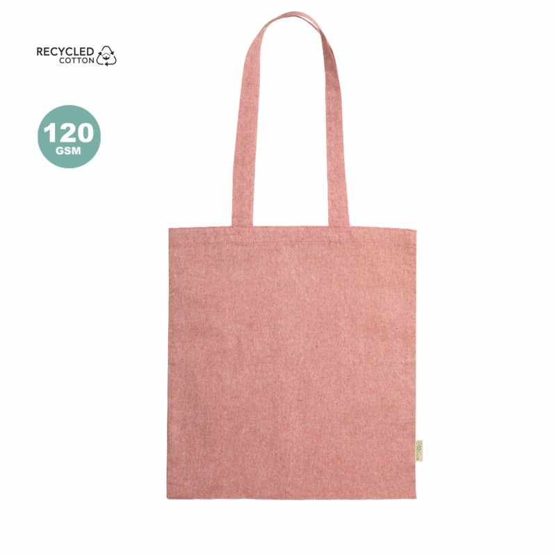 Borsa in cotone riciclato f.to 38x42 cm. - cod. MK6393