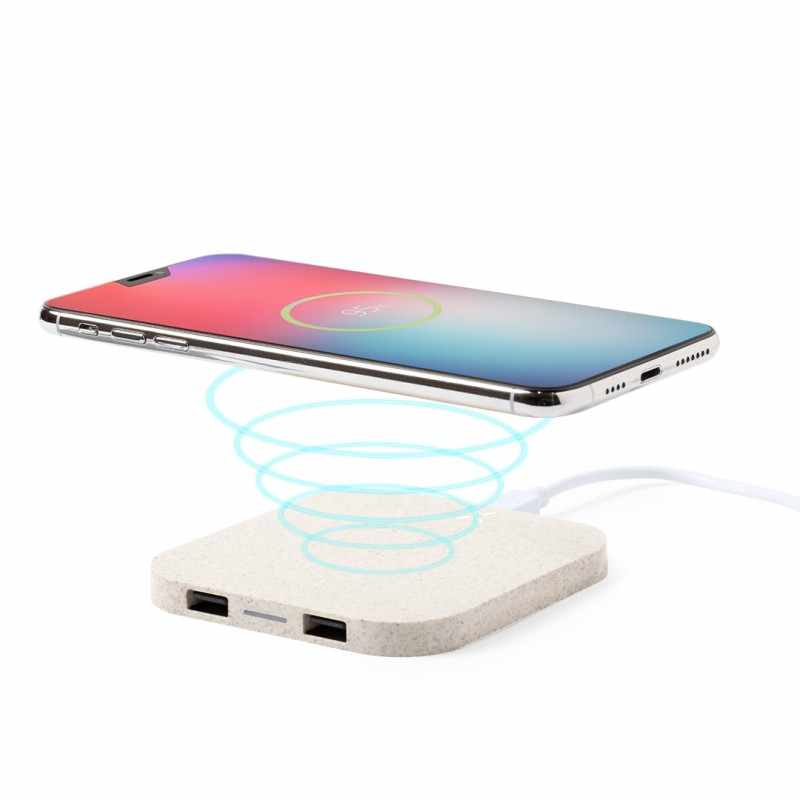 Caricatori wireless con scritte stampate - cod. MK6534