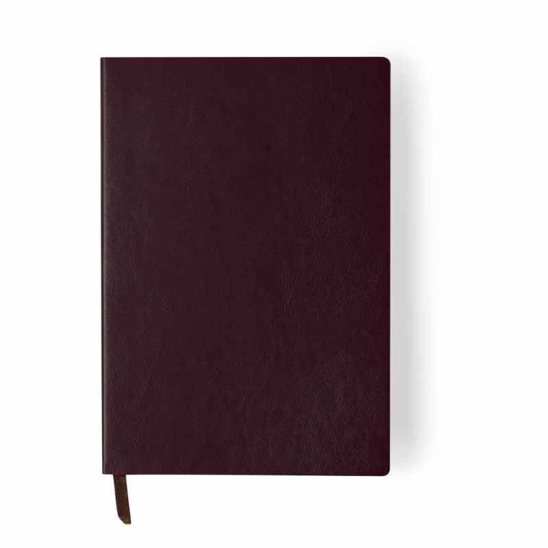 Block Notes con copertina in similpelle e 100 fogli a strisce - cod. MK6617