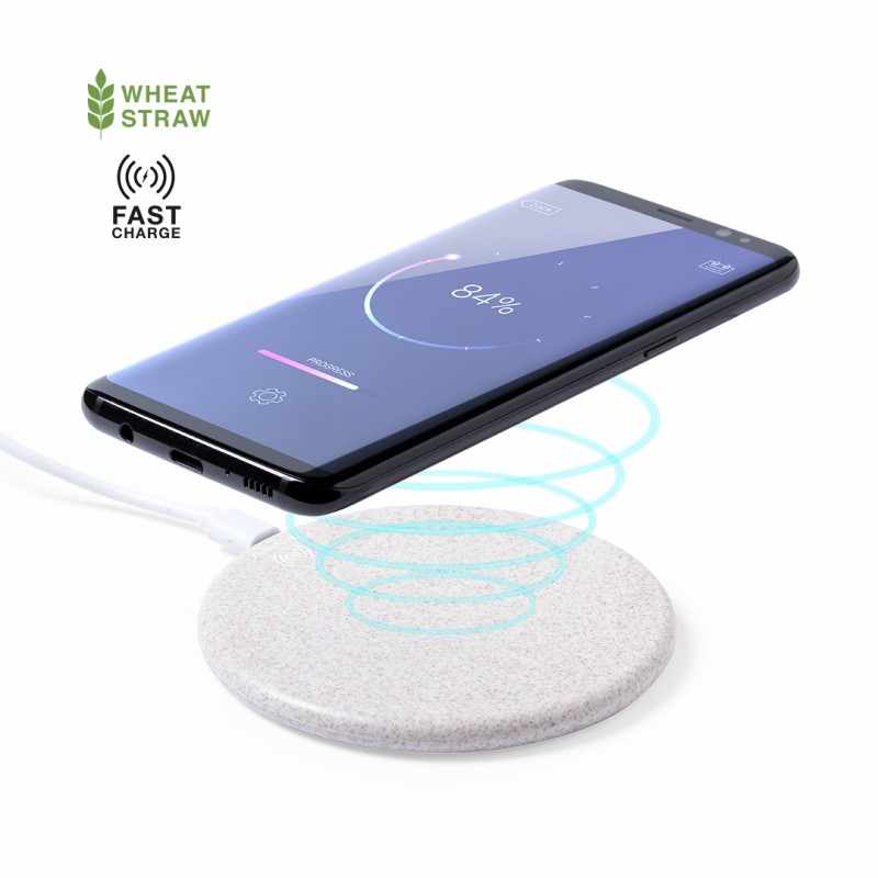 Caricatori wireless personalizzati con scritte - cod. MK6667