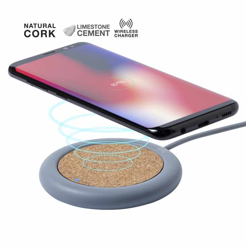 Caricatori wireless da personalizzare con scritte - cod. MK6744